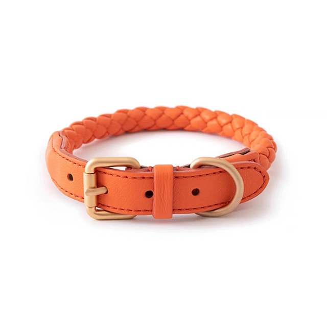 Luxe Leren Hondenhalsband – Sterk, Comfortabel & Stijlvol