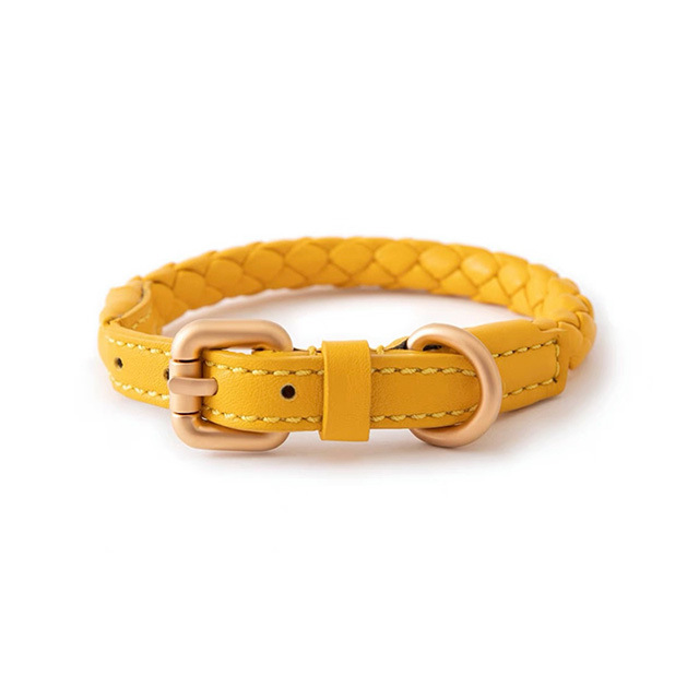 Luxe Leren Hondenhalsband – Sterk, Comfortabel & Stijlvol