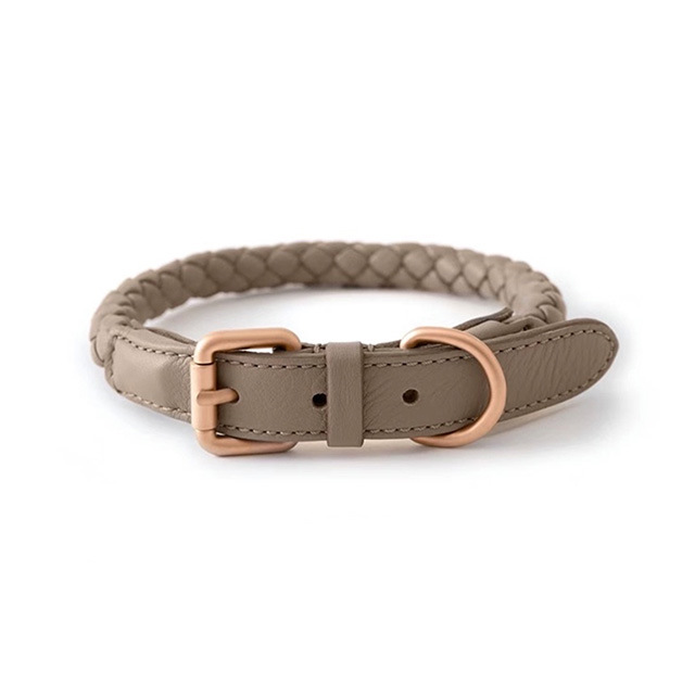 Luxe Leren Hondenhalsband – Sterk, Comfortabel & Stijlvol