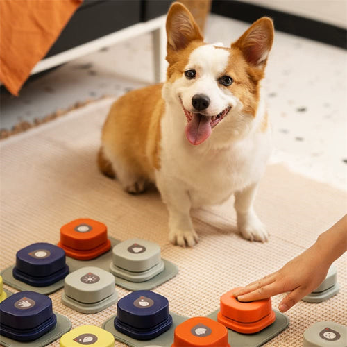 Communicatieknoppen voor Huisdieren – Spraakknoppen voor Hond of Kat