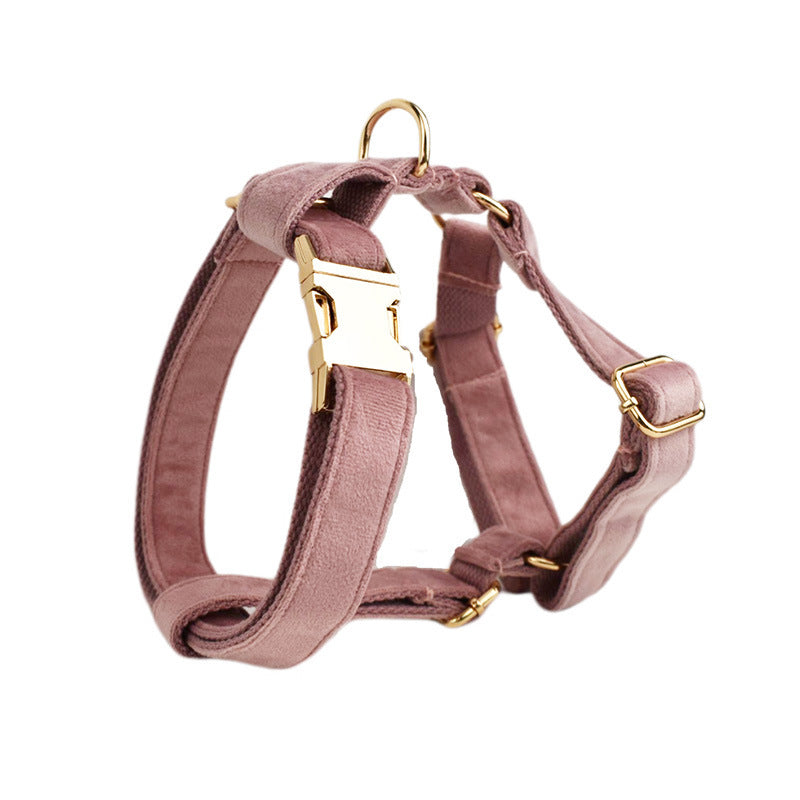 Luxe Fluwelen Hondenhalsband Set – Stijlvol, Comfortabel & Compleet