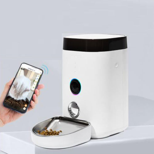 Slimme Automatische Voerdispenser – App-Bediening & Grote Capaciteit