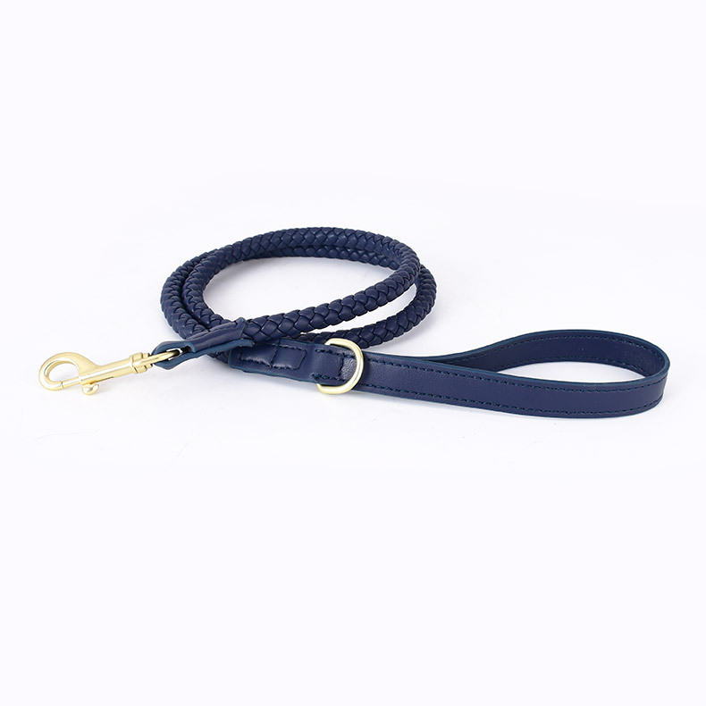 Luxe Leren Hondenhalsband – Sterk, Comfortabel & Stijlvol