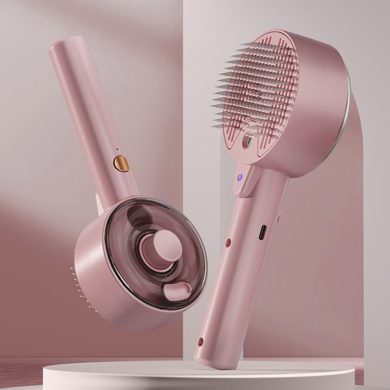 Stoomborstel met UV-licht voor Katten & Honden – Verzorging, Desinfectie & Haarverwijdering in Eén