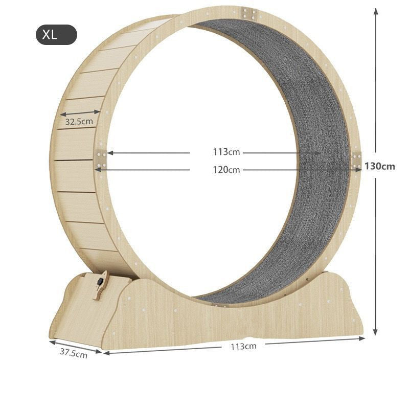 Kattenloopband – Stille Fitnessroller voor Actieve Katten