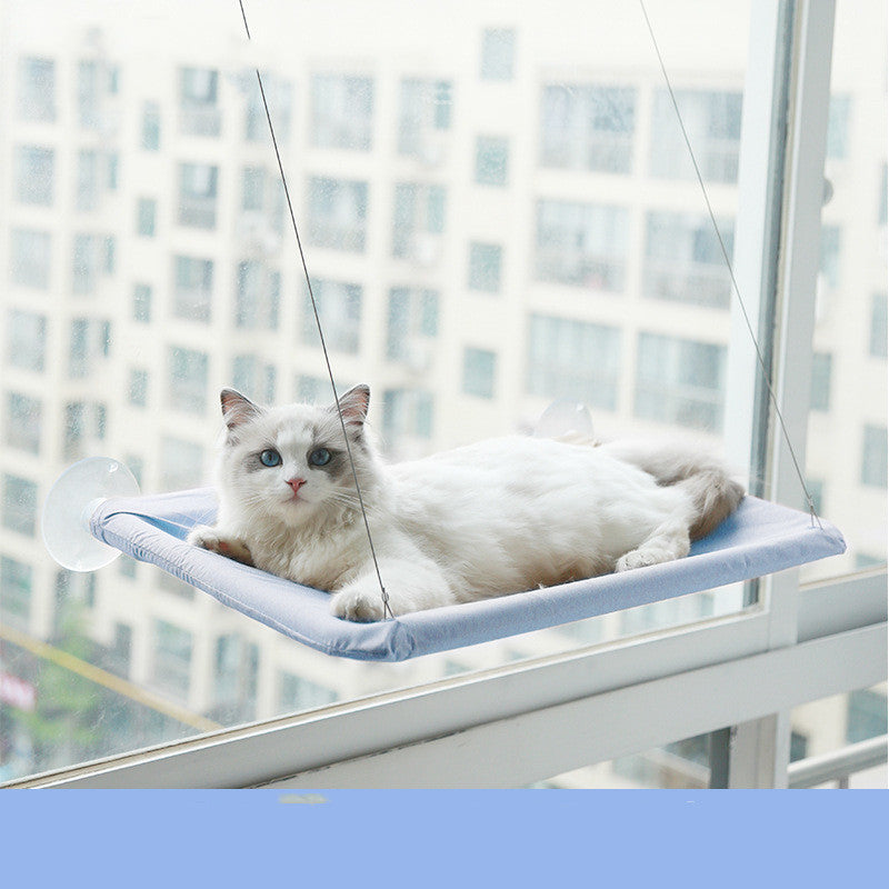 Kattenraam Hangmat met Zuignappen – Comfort & Uitzicht in Één