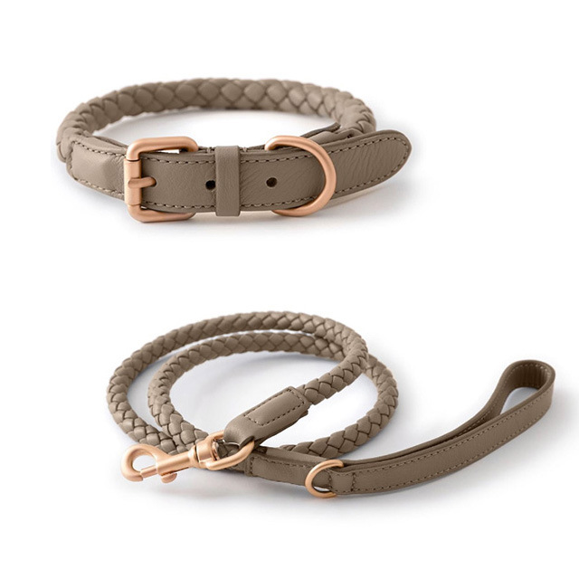 Luxe Leren Hondenhalsband – Sterk, Comfortabel & Stijlvol