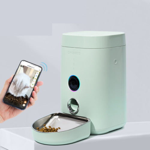Slimme Automatische Voerdispenser – App-Bediening & Grote Capaciteit