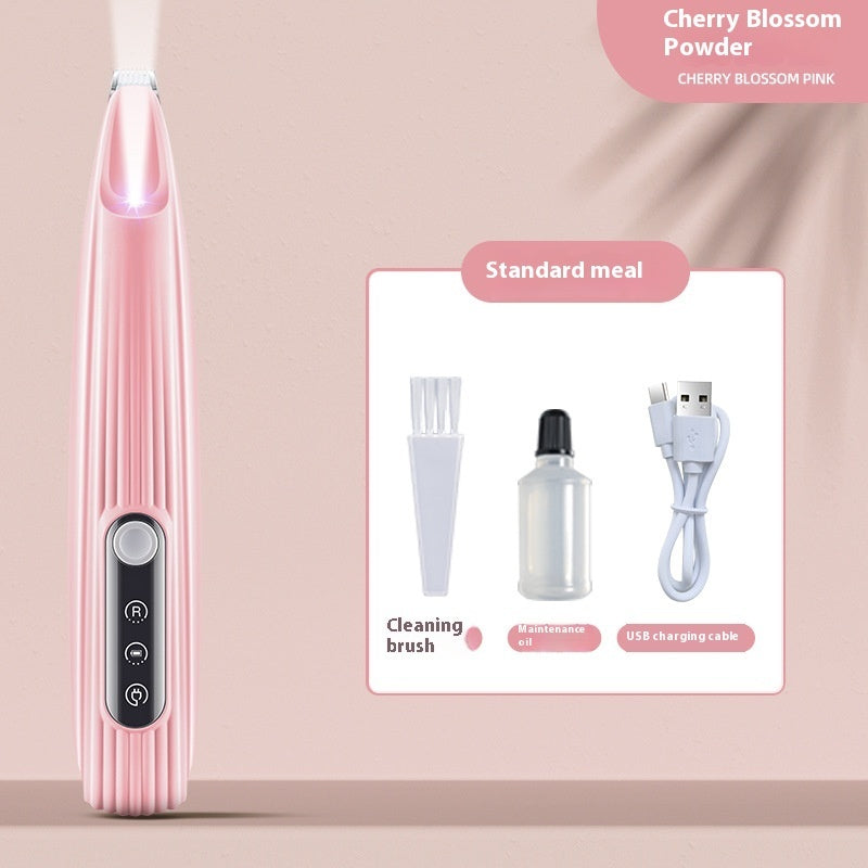 LED Precisietrimmer voor Honden en Katten – Draadloos, Stil en Waterdicht
