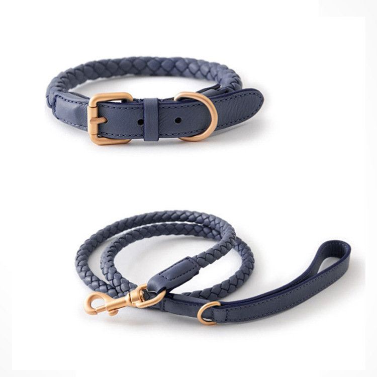 Luxe Leren Hondenhalsband – Sterk, Comfortabel & Stijlvol