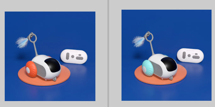Interactieve Afstandsbestuurbare Kattenspeelgoed Auto