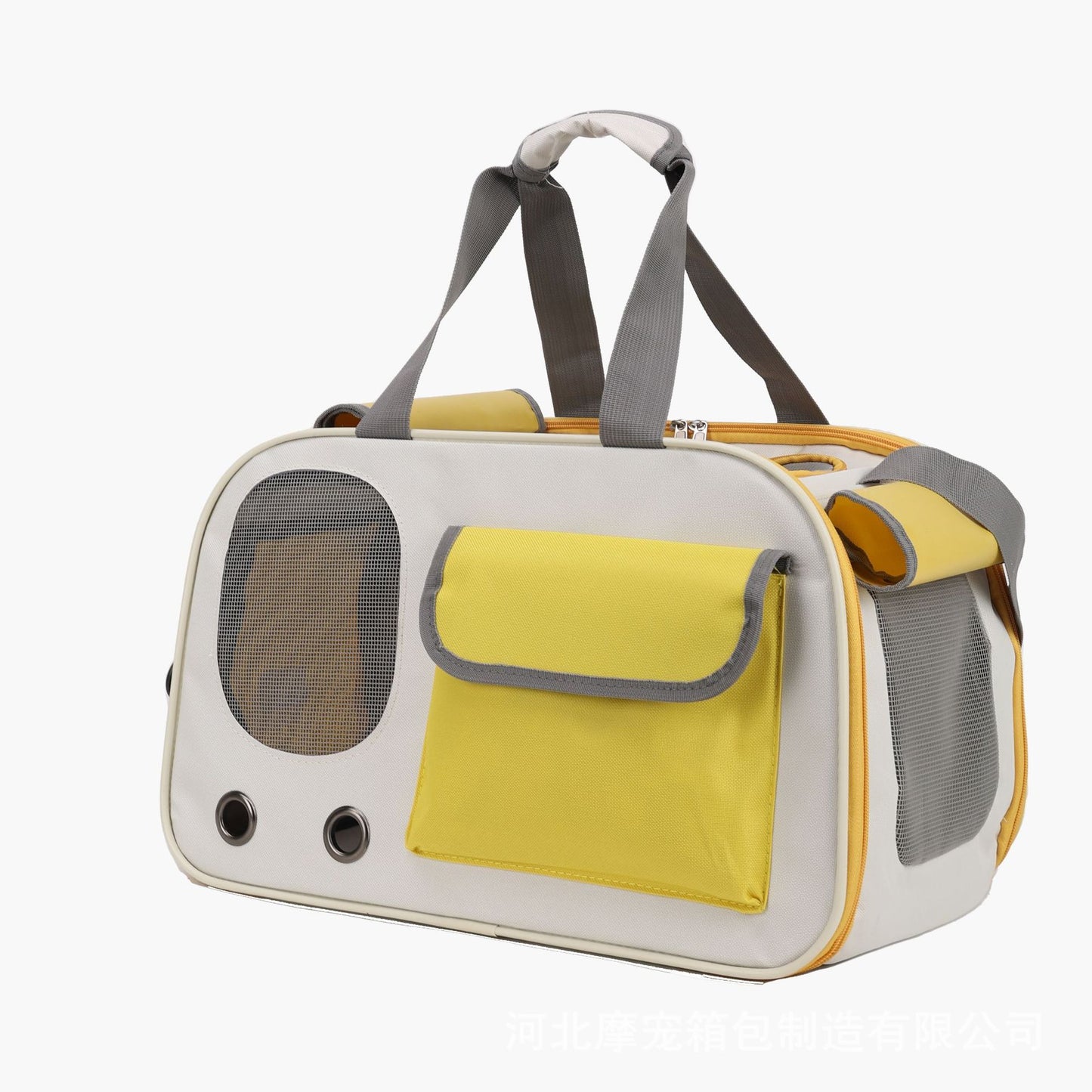 Draagbare Crossbody Reistas voor Katten – Ademend, Licht en Ruim
