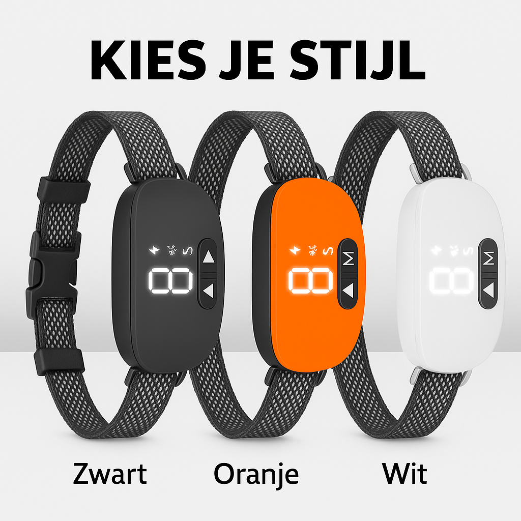 Anti-blaf Halsband voor Honden – Lichtgewicht, Veilig en Effectief