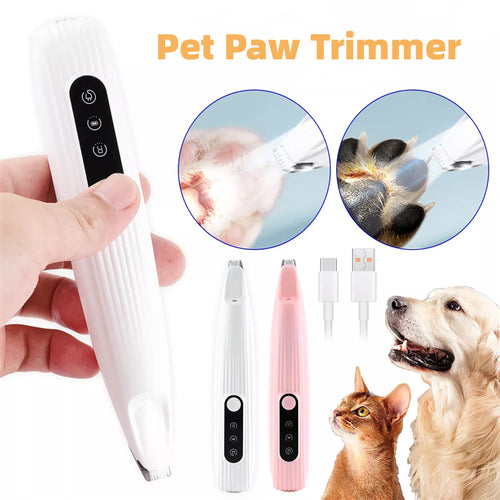 LED Precisietrimmer voor Honden en Katten – Draadloos, Stil en Waterdicht