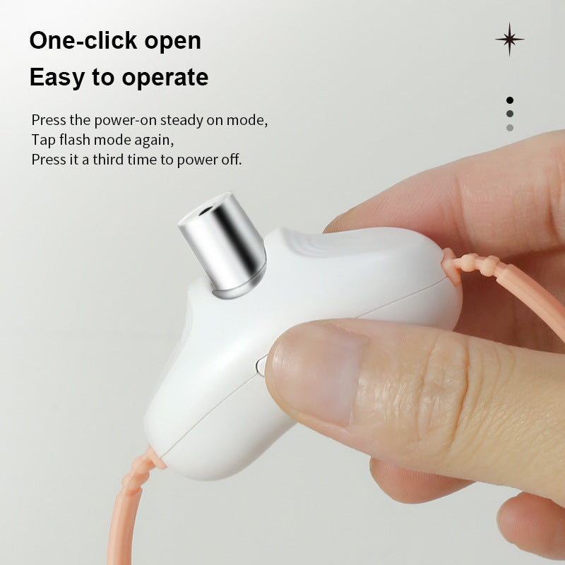 Slimme Laser-Halsband voor Katten – USB-Oplaadbaar & Interactief