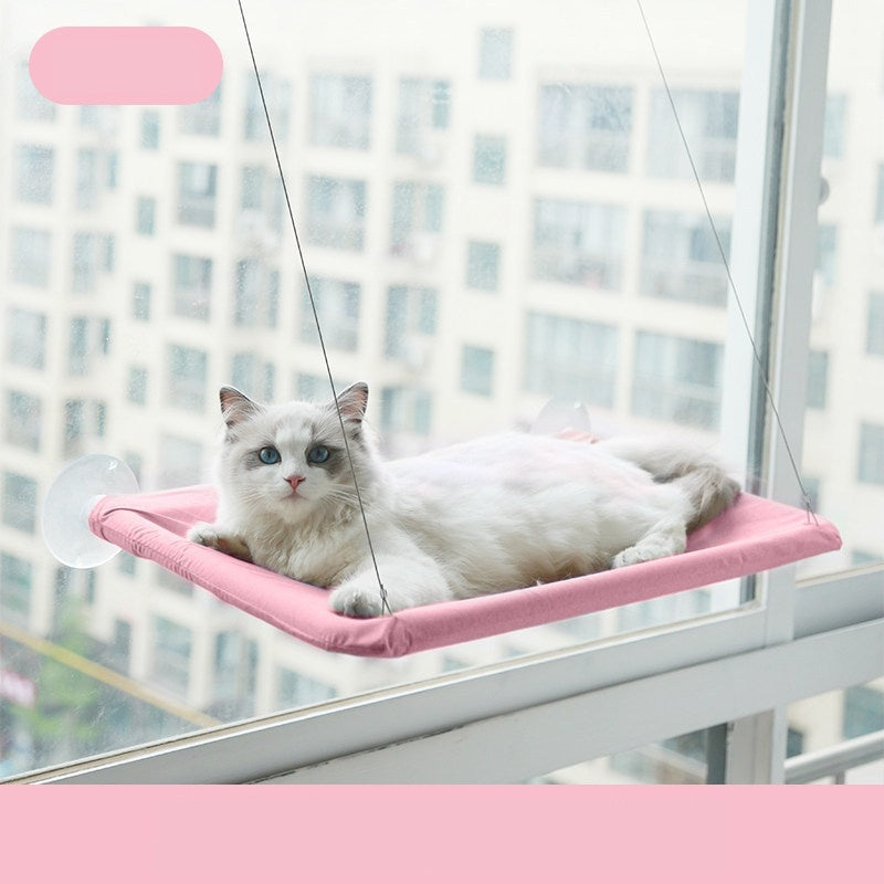 Kattenraam Hangmat met Zuignappen – Comfort & Uitzicht in Één