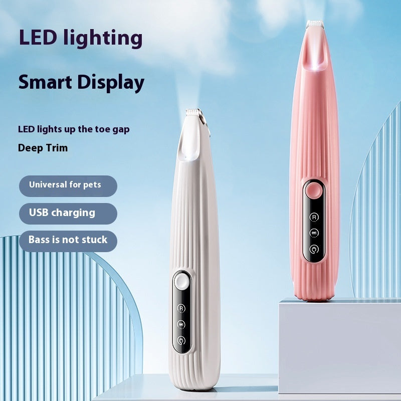 LED Precisietrimmer voor Honden en Katten – Draadloos, Stil en Waterdicht