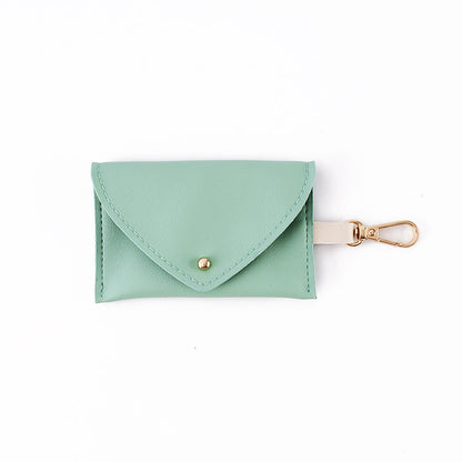 Leren Borsttuigje met Lijn voor Kleine en Middelgrote Huisdieren