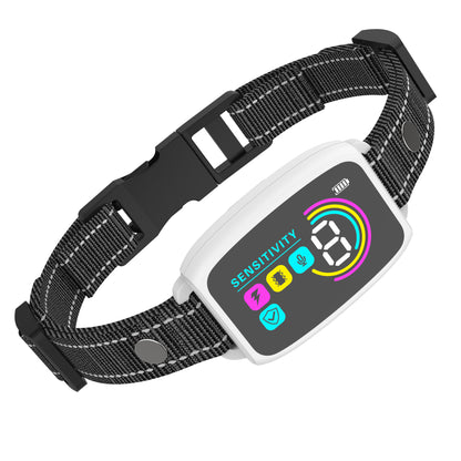 Slimme Anti-blafband voor Honden – Met LCD-display, Oplaadbaar & Waterdicht