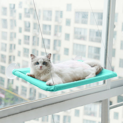 Kattenraam Hangmat met Zuignappen – Comfort & Uitzicht in Één