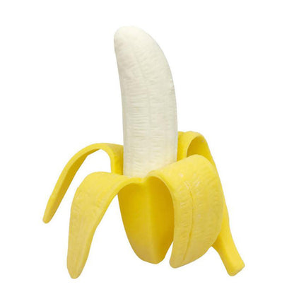 Banaan Knijpspeeltje voor Huisdieren – Speels, Stevig & Stressverlagend