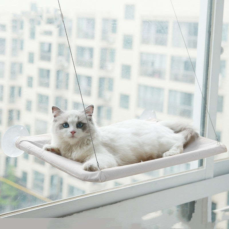 Kattenraam Hangmat met Zuignappen – Comfort & Uitzicht in Één