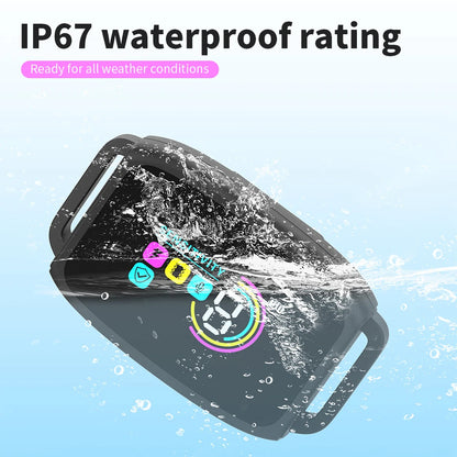 Slimme Anti-blafband voor Honden – Met LCD-display, Oplaadbaar & Waterdicht