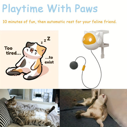 Automatisch Interactief Kattenspeeltje – Beweegt Zelf, Geen Hand Nodig