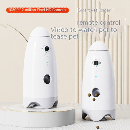 Slimme Automatische Voerdispenser met Camera – Voor Katten & Honden