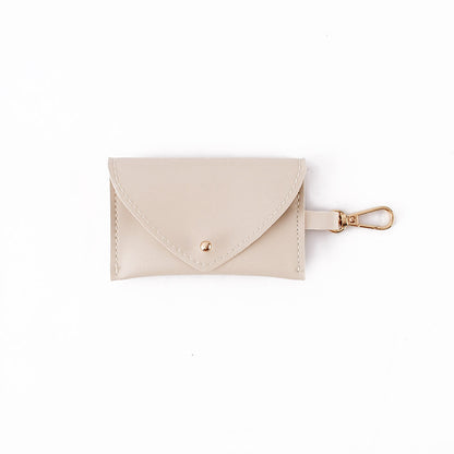 Leren Borsttuigje met Lijn voor Kleine en Middelgrote Huisdieren