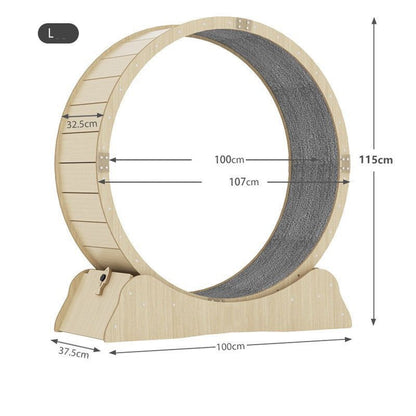 Kattenloopband – Stille Fitnessroller voor Actieve Katten