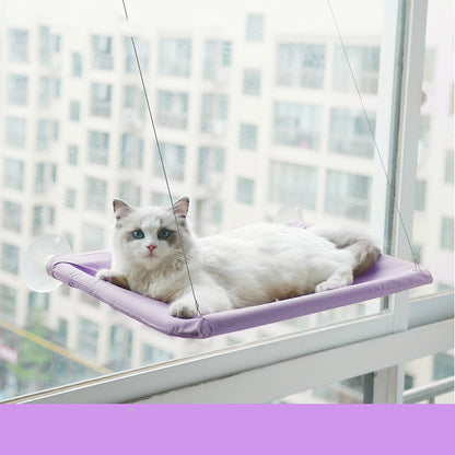 Kattenraam Hangmat met Zuignappen – Comfort & Uitzicht in Één