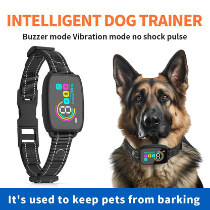 Slimme Anti-blafband voor Honden – Met LCD-display, Oplaadbaar & Waterdicht