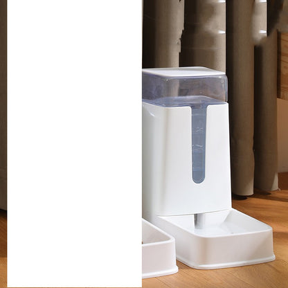Automatische Voer- & Waterdispenser – Dubbele Kom met 3.5L Reservoir