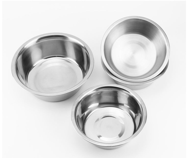 Roestvrijstalen Voerbakken voor Honden en Katten – Stevig, Hygiënisch en in Meerdere Maten