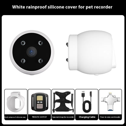 GPS Huisdiercamera met Bewegingssensor – 170° Breedbeeld, Video-opname & Volgsysteem
