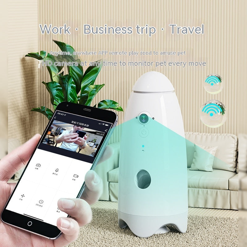 Slimme Automatische Voerdispenser met Camera – Voor Katten & Honden