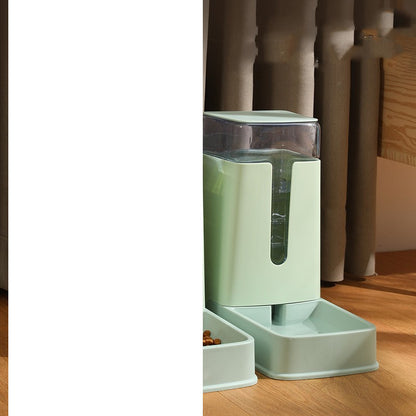 Automatische Voer- & Waterdispenser – Dubbele Kom met 3.5L Reservoir
