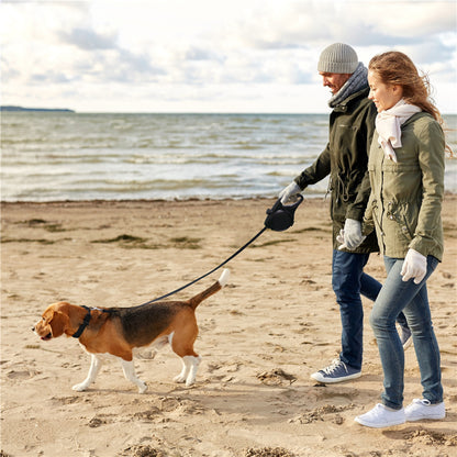 3-in-1 Hondenlijn met Handgreep – Wandelen, Vasthouden en Waterdragen