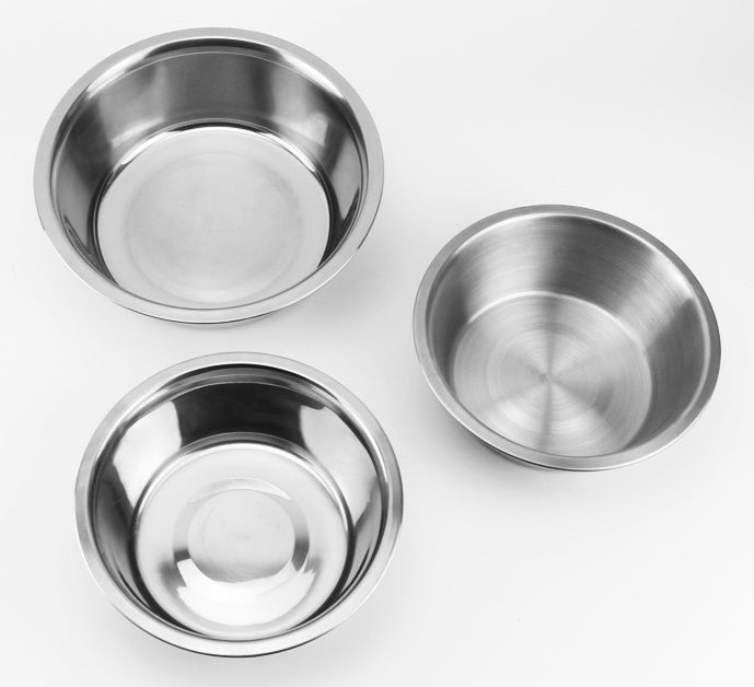 Roestvrijstalen Voerbakken voor Honden en Katten – Stevig, Hygiënisch en in Meerdere Maten