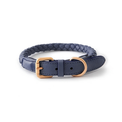 Luxe Leren Hondenhalsband – Sterk, Comfortabel & Stijlvol