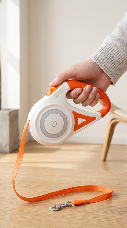 Automatische Intrekbare Hondenriem + Halsband – Veilig en Comfortabel Wandelen – afbeelding 19
