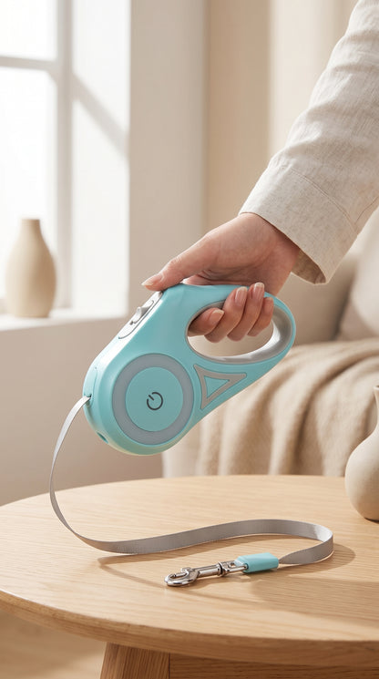 Automatische Intrekbare Hondenriem + Halsband – Veilig en Comfortabel Wandelen – afbeelding 18