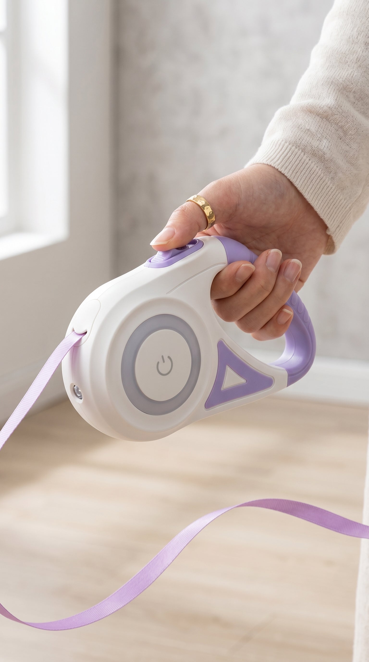 Automatische Intrekbare Hondenriem + Halsband – Veilig en Comfortabel Wandelen – afbeelding 20