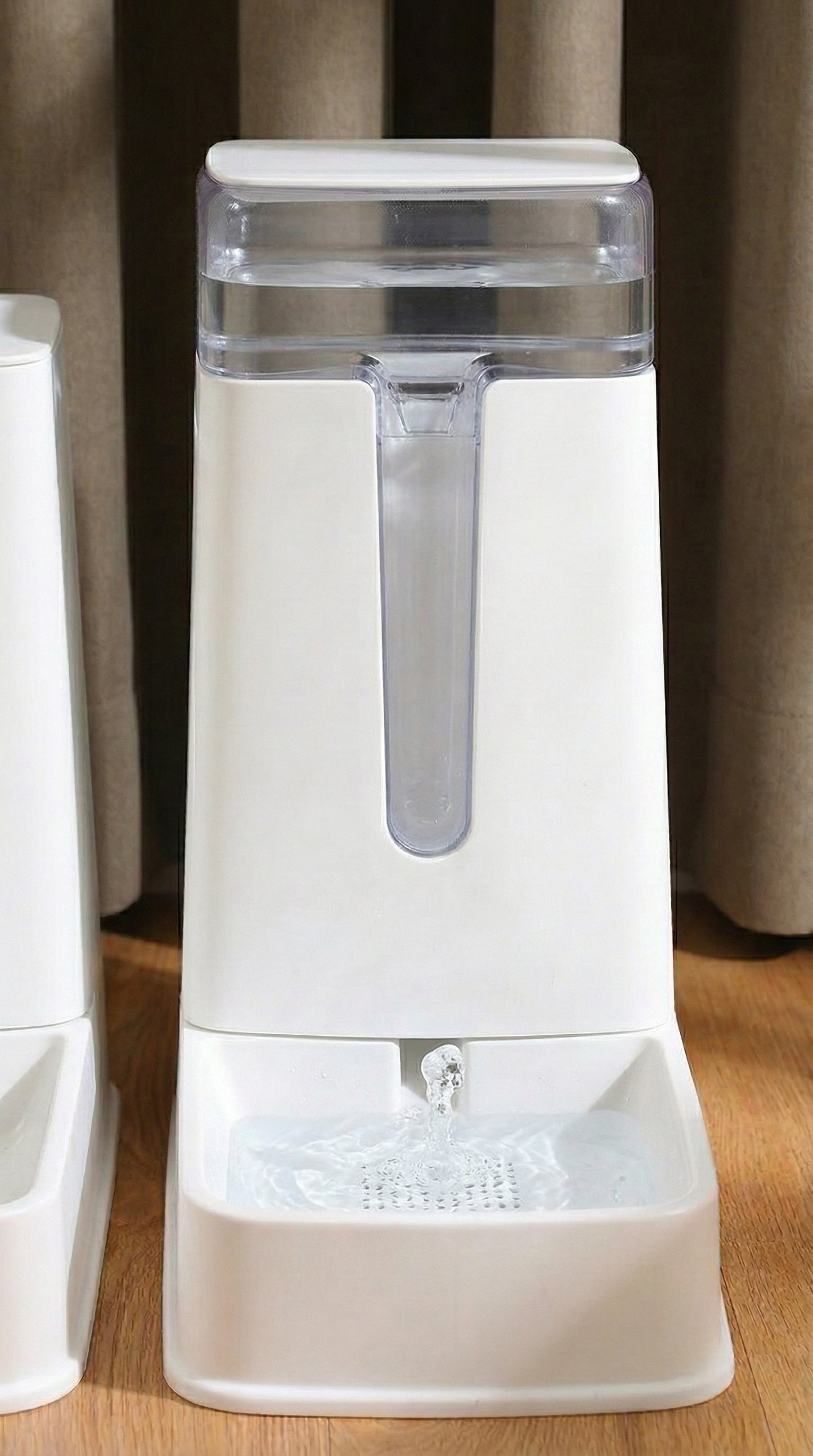 Automatische Voer- & Waterdispenser – Dubbele Kom met 3.5L Reservoir – productfoto