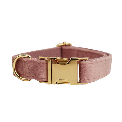 Luxe Fluwelen Hondenhalsband Set – Stijlvol, Comfortabel & Compleet