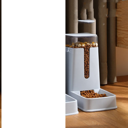 Automatische Voer- & Waterdispenser – Dubbele Kom met 3.5L Reservoir