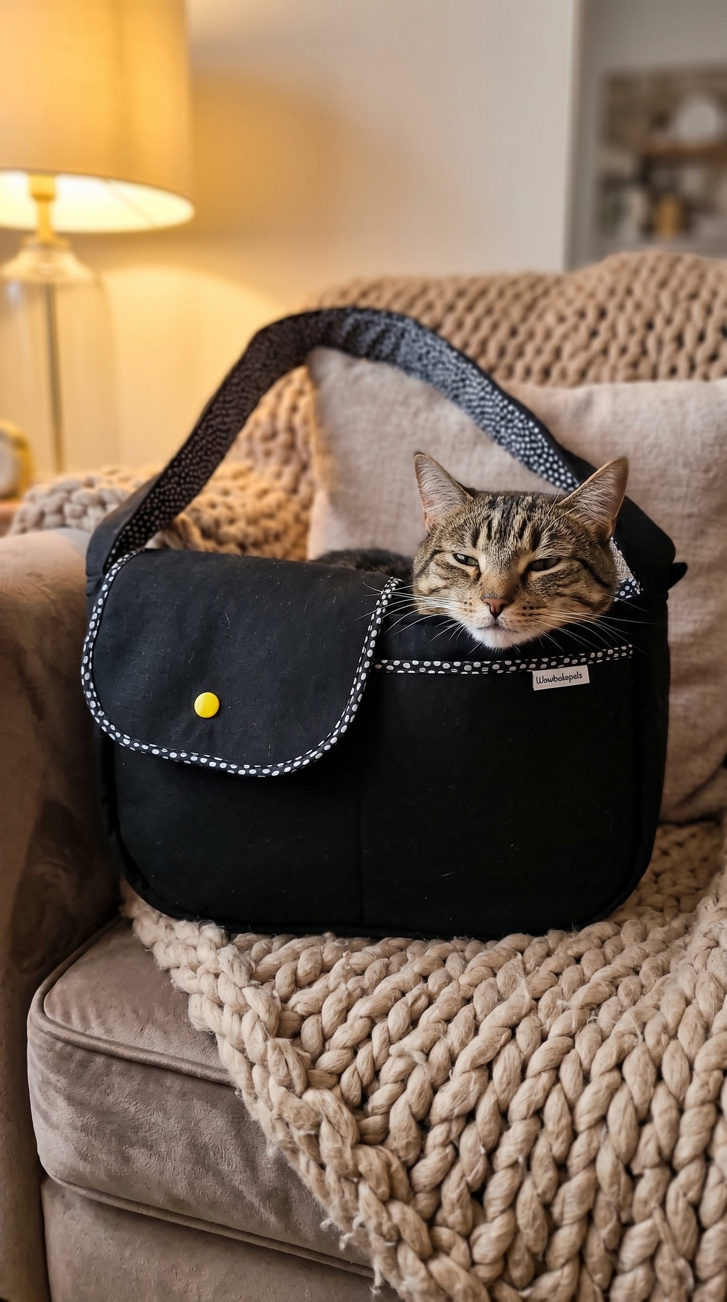 Draagbare Kattenreistas – Lichtgewicht & Stijlvol voor Onderweg – detail