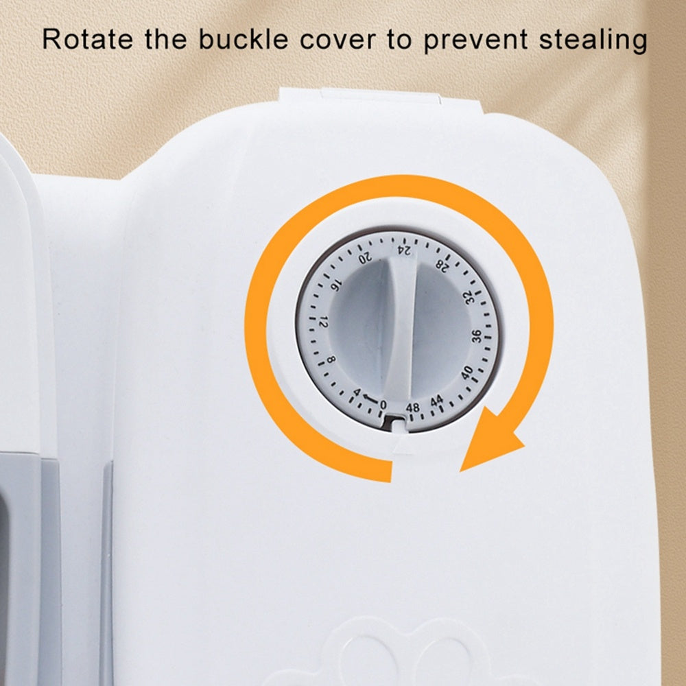 Automatische Voer- en Waterdispenser – Zonder Stroom, Slim en Veilig