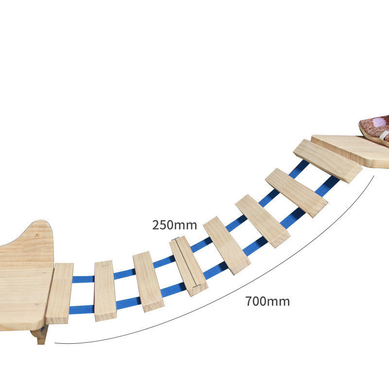 Kattenklimrek voor aan de Muur – Massief Hout, Modulair en Stijlvol